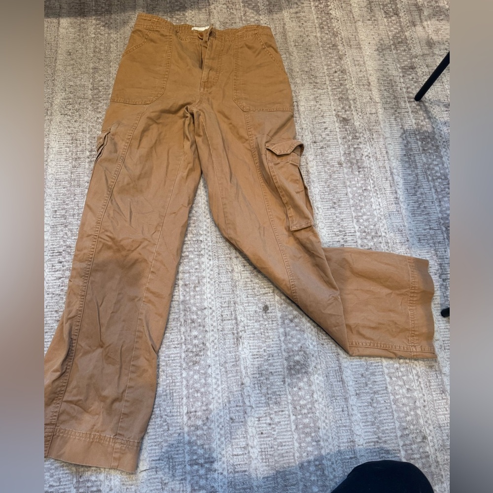 Abercrombie & Fitch Light Brown Casual Pants